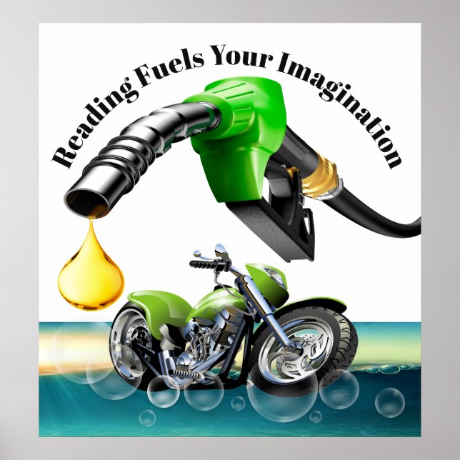 Teacher School Poster - Reading Adventures (Front)