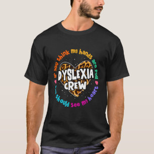 Teacher School Support Reading Dyslexia Squad Ther T-Shirt