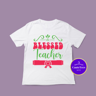 Teacher Shirt Blessed Teacher
