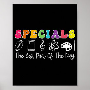 Teacher Specials The Part of The Day - Specials Poster