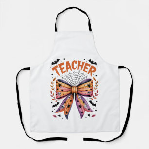 Teacher Spooky Halloween Apron