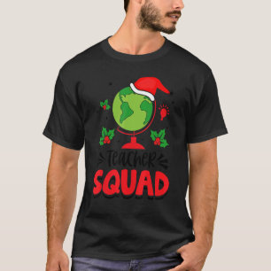 Teacher Squad Group Matching Christmas Pajama Part T-Shirt