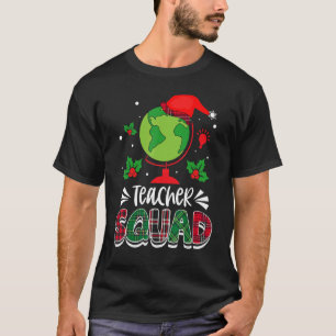 Teacher Squad Group Matching Christmas Pajama Part T-Shirt