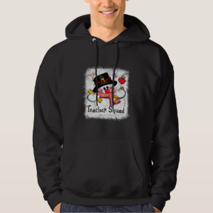 Teacher Squad Snowman Funny Teacher Christmas Xmas Hoodie