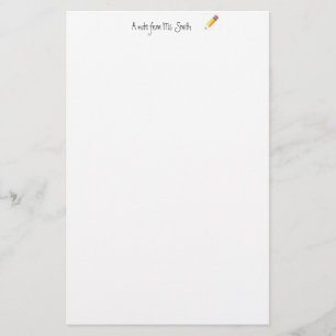 teacher stationary stationery