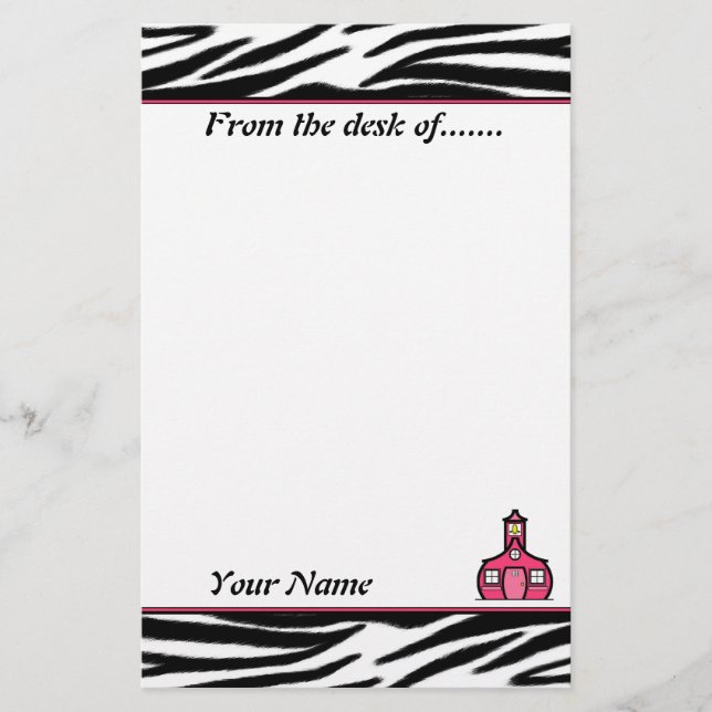 Teacher Stationery (Front)