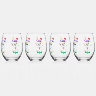 Teacher Stemless Wine Glass