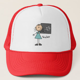 Teacher Stick Figure Hat