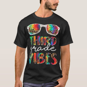 Teacher Student 3rd Grade Vibes First Day of Schoo T-Shirt