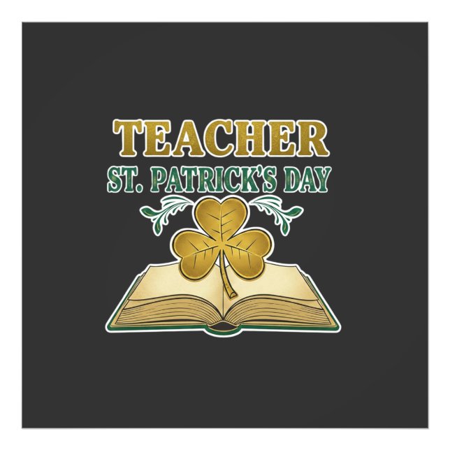 Teacher & Student Class of 2026 - Knowledge is Lig Photo Print (Front)
