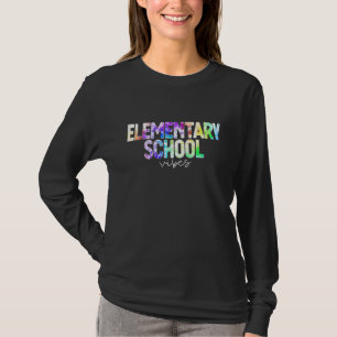 Teacher Student Elementary School Vibes First Day T-Shirt