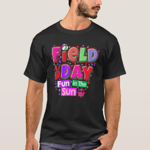 Teacher & Student Happy Last Day Of School Field D T-Shirt