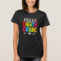 Teacher Student Hello Eighth Grade  Back To School
