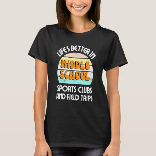 Teacher Student Middle School T-Shirt
