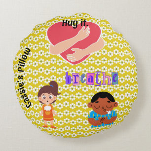 Teacher Student Peace Corner ideas for regulation Round Cushion