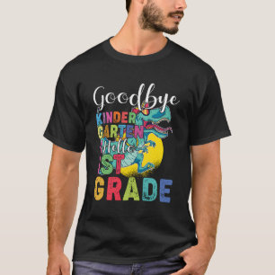 Teacher Student So Long Kindergarten Hello 1St Gra T-Shirt