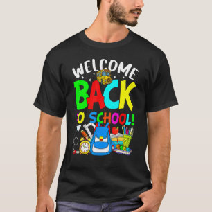 Teacher Student Team Welcome Back To School Squad T-Shirt