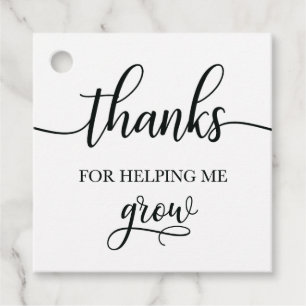 Teacher SUcculent Gift Tag, Plant Label, Favor Favour Tags