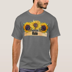 Teacher Sunflowers Premium  T-Shirt