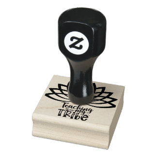 Teacher Superheroes Wood Art Stamp
