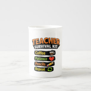 Teacher Survival Kit Coffee Mug