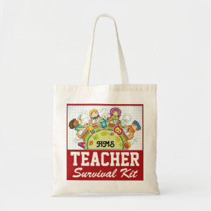 Teacher Survival Kit - SRF Tote Bag