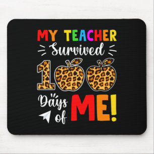 Teacher Survived 100 Days Of Me Fun Students Teach Mouse Mat