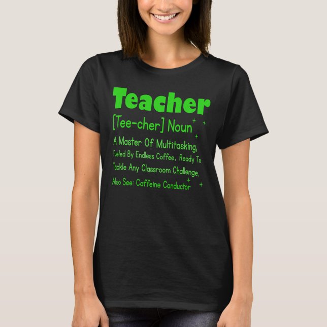 Teacher T-Shirt (Front)