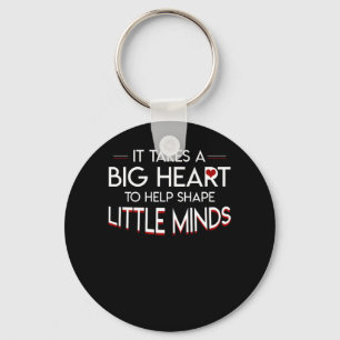 Teacher Takes Big Heart To Teach Little Minds Key Ring