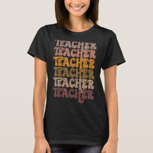Teacher  Teacher Vinage Teach Inspire Love Teachin T-Shirt