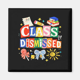 Teacher teaching back to school coquette class magnet