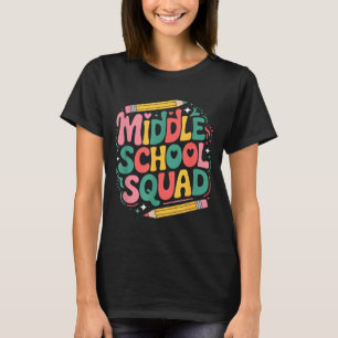 Teacher teaching boys and girls middle school T-Shirt