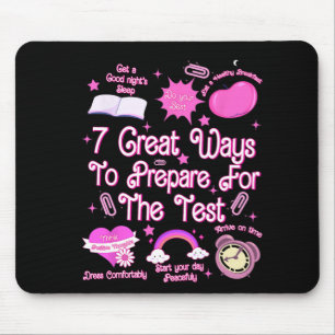 Teacher Test Day Motivational Teacher Starr Testin Mouse Mat