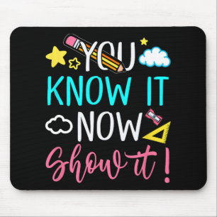 Teacher Testing For Men Women Test Day Math Scienc Mouse Mat