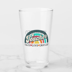 Teacher text design glass