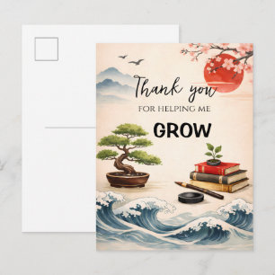 Teacher Thank You Gift   End of School Year Postcard