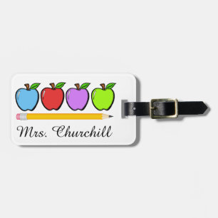 Teacher Thank You Luggage Tags - SRF