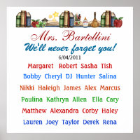 Teacher Thank You Poster -  SRF