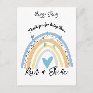 teacher thank you rainbow class gift retirement postcard