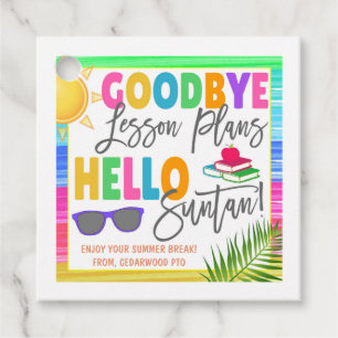 Teacher Thank You Tag