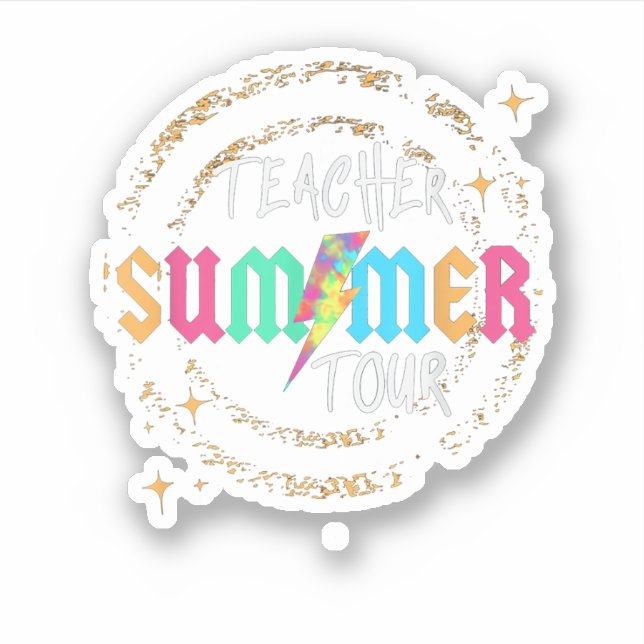 Teacher The Freedom Tour Summer Last Day of School (Front)