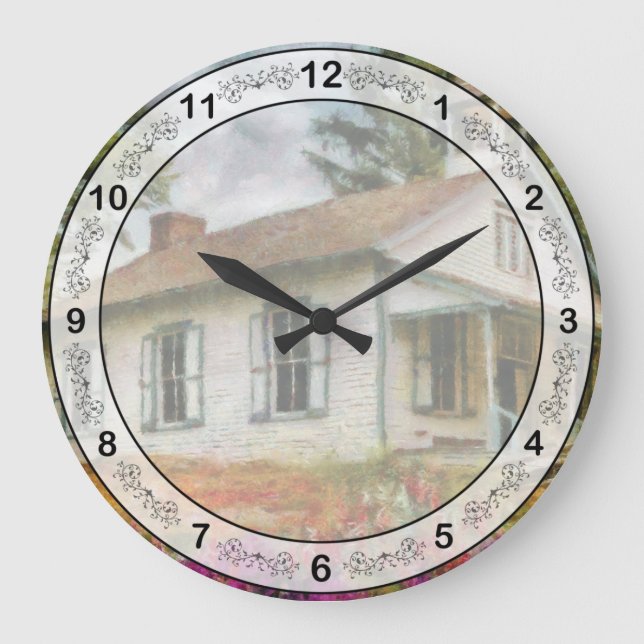 Teacher - The School House Large Clock (Front)