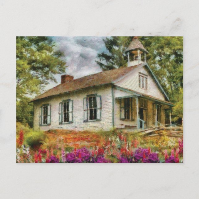 Teacher - The School House Postcard (Front)