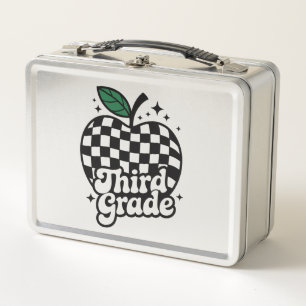 Teacher Third Grade 3rd Back to School Metal Lunch Box