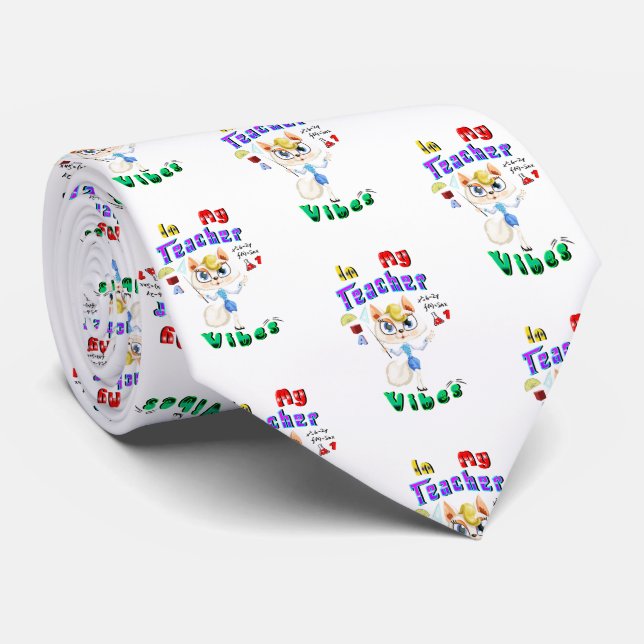 Teacher Tie (Rolled)