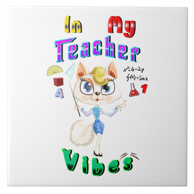 Teacher Tile (Front)