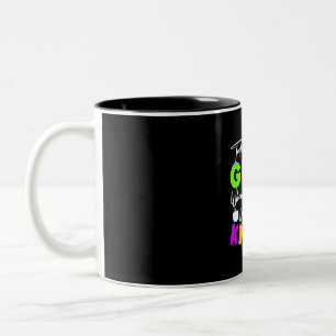 Teacher Today You Will Glow Two-Tone Coffee Mug
