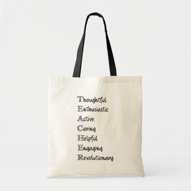 TEACHER tote (Front)