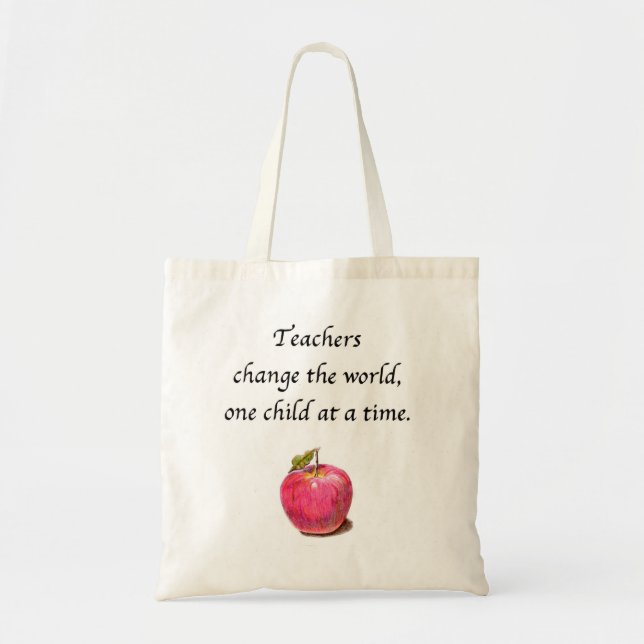 Teacher Tote Bag (Front)