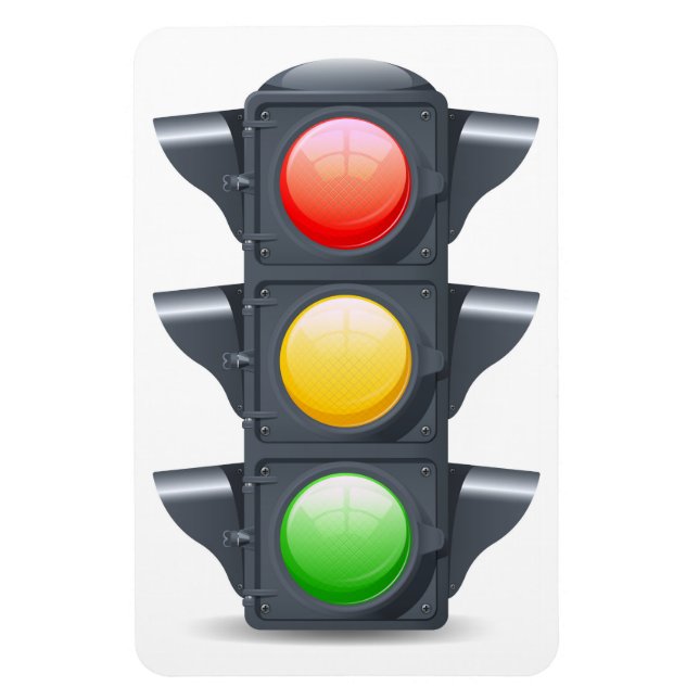 Teacher Traffic Light Classroom Management Magnet (Vertical)